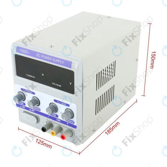 Dingke 1502D+ - Univerzális Szabályozható Tápegység (0-15V, 0-2A, 230V EU)