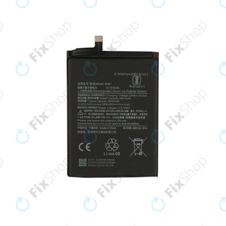Xiaomi Poco X3, X3 NFC, X3 Pro - Akkumulátor BN57, BN61 5160mAh