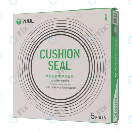 Hab tömítőszalag kijelzőkerethez és hátlapi üveghez, 2UUL CS01, (5mm, 3db)