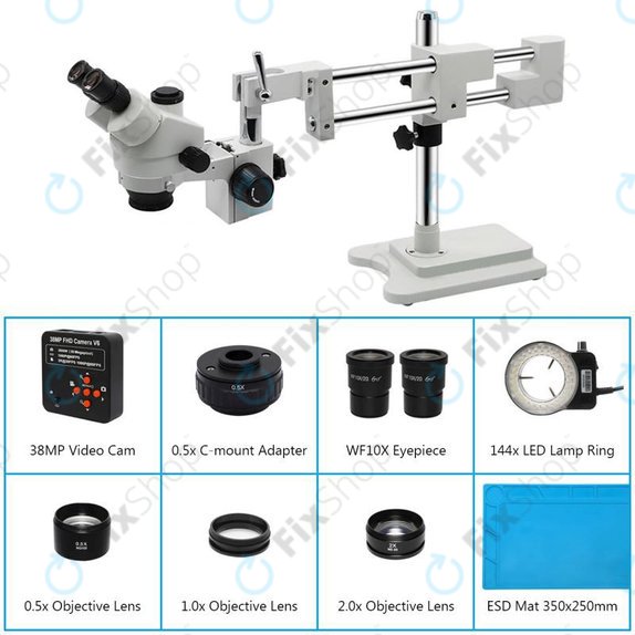 Mikroszkóp FX179 - 38MP Kamera, HDMI
