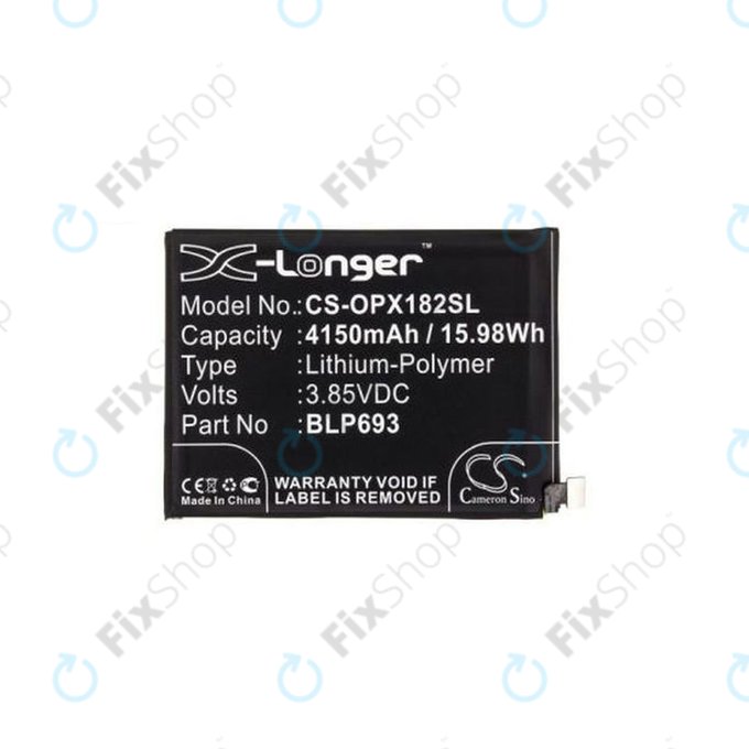 Realme 3 - Akkumulátor BLP693 4150mAh HQ