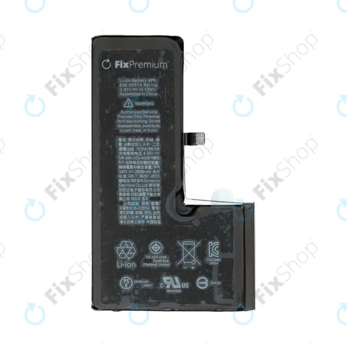 Apple iPhone XS - Akkumulátor 2658mAh FixPremium (10 Pack)