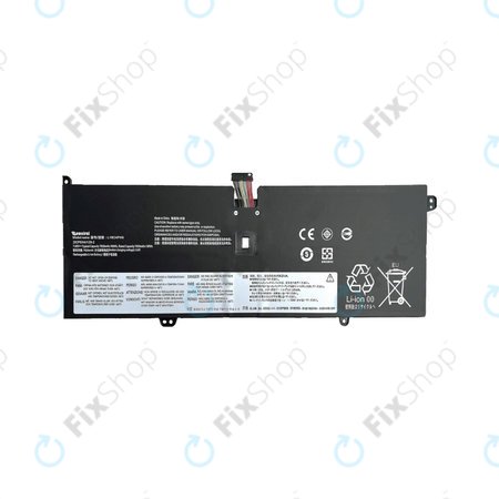 Akkumulátor, Lenovo Yoga C940-14IIL, Li-Pol, 7630mAh