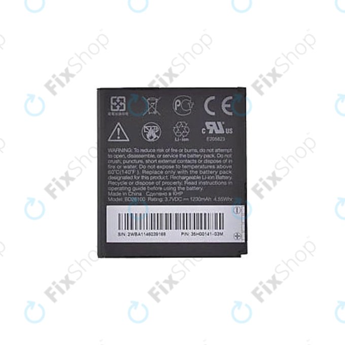 HTC Desire HD - Akkumulátor BD26100 1230mAh