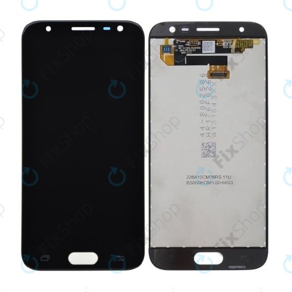 Samsung Galaxy J3 J330F (2017) - LCD Kijelző + Érintőüveg (Black) OLED