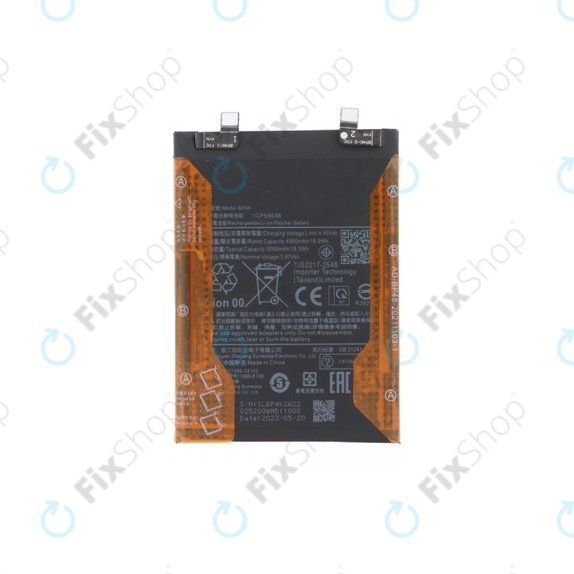 Xiaomi Poco F5, X5 Pro, Redmi Note 12 Pro 5G - Akkumulátor BP4K 5000mAh