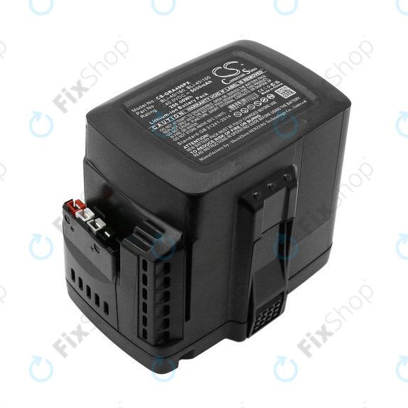Akkumulátor Gardena Powercut Li40/30, Powermax Li-40/41, 5000mAh, Li-Ion, 40V, BLi-40/160, BLi-40/100, HQ