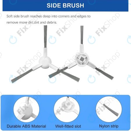 Xiaomi Dreame L10s Ultra Gen2, Pro Gen2, Mova E30 Ultra - Oldalkefe