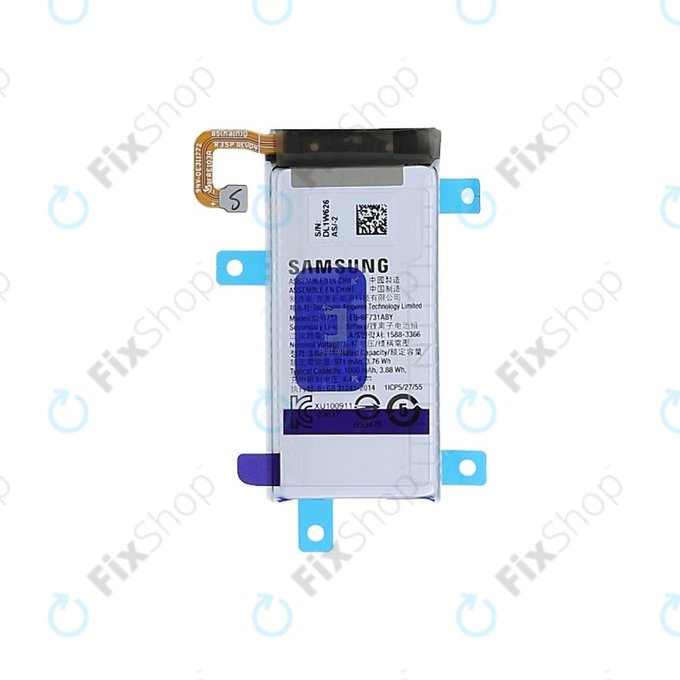 Samsung Galaxy Z Flip 5 F731B - Akkumulátor EB-BF731ABY 1000mAh - GH82-31700A Genuine Service Pack