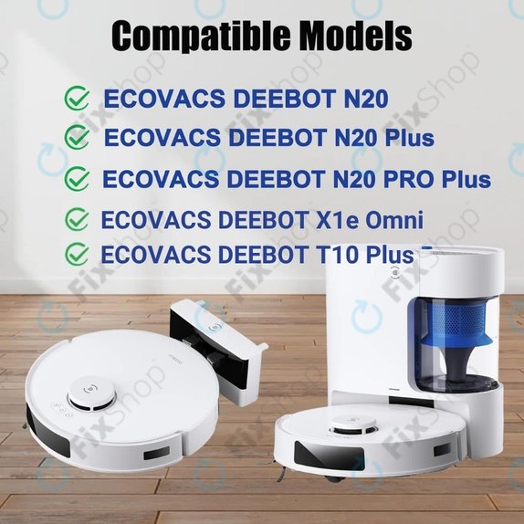 HEPA-szűrő, 2 db Ecovacs Deebot N20, N20 Plus, N20 Pro Plus készülékhez
