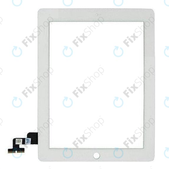Érintőüveg iPad 2, White
