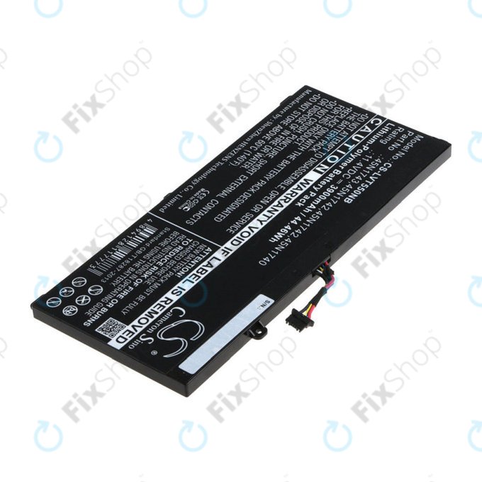 Akkumulátor Lenovo ThinkPad T550, T560, W550, 3900mAh, Li-Pol, 11.4V, 45N1743, HQ
