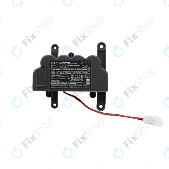 Akkumulátor Hoover ATV324LD 1011, UNP324RM 1001, 2500mAh, Li-Ion, 32.4V, 48019919, HQ