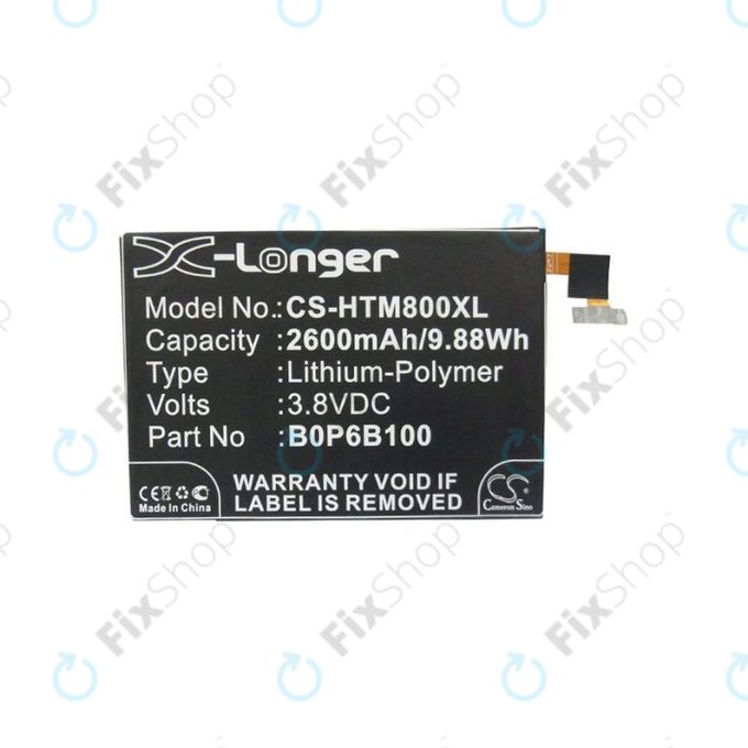HTC One M8 - Akkumulátor BOP6B100 2600mAh HQ