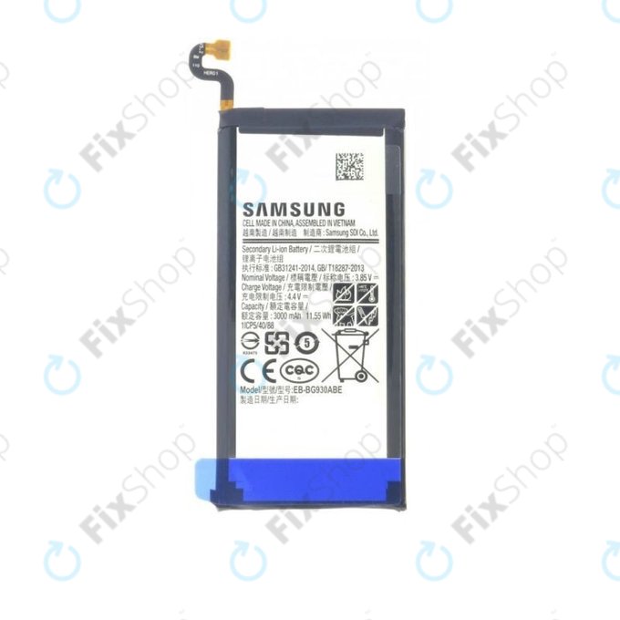 Samsung Galaxy S7 G930F - Akkumulátor EB-BG930ABE 3000mAh - GH43-04574A, GH43-04574C Genuine Service Pack