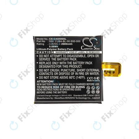 Caterpillar CAT S50 - Akkumulátor CUBA-BL-00-S50-000 2600mAh HQ