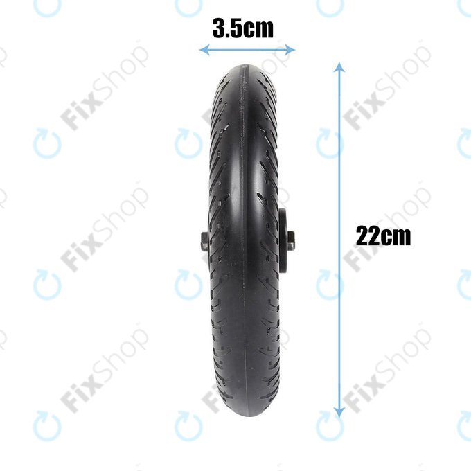 Kugoo S1, S1 Pro, S2, S3 - Hátsó Kerék + Gumiabroncs