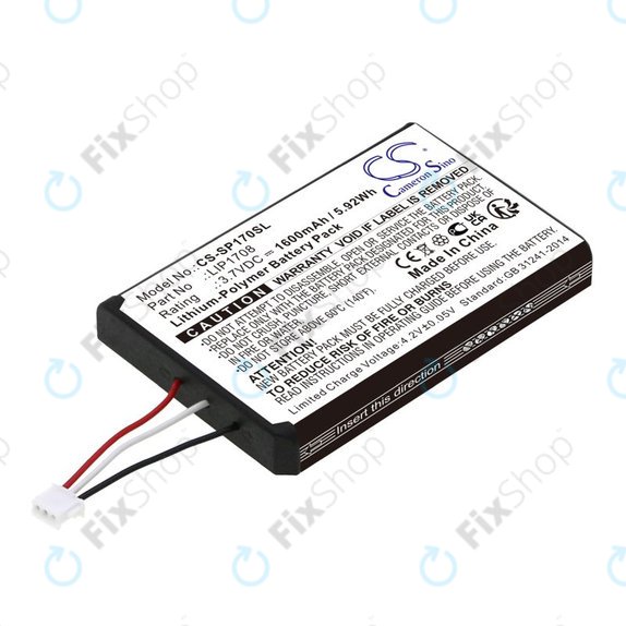 Akkumulátor Sony PS5 DualSense, 1600mAh, Li-Pol, 3.7V, LIP1708, HQ