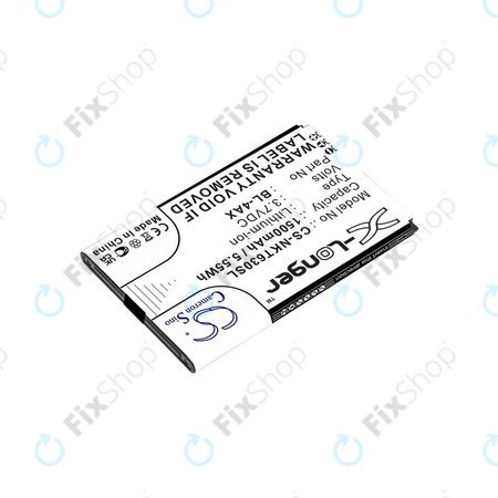 Akkumulátor Nokia 6300 4G, Nokia 8000 4G, 1500mAh, Li-Ion, 3.7V, BL-4AX, HQ