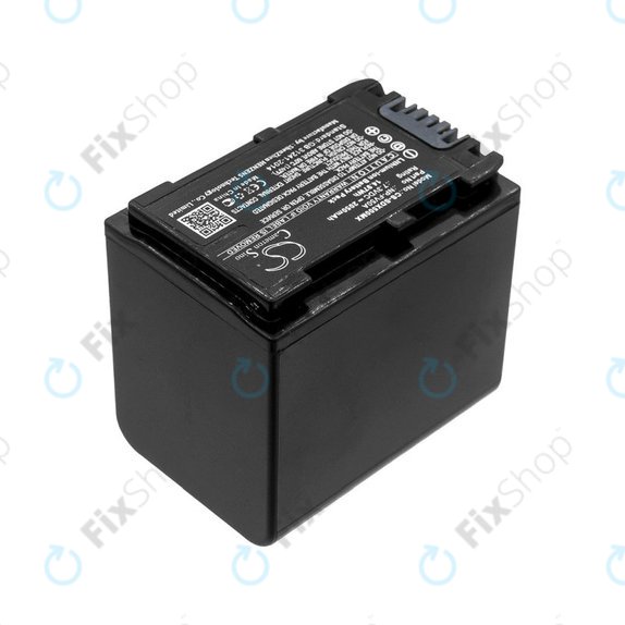 Akkumulátor Sony Fdr-Ax33, Sony Fdr-Ax40, Sony Fdr-Ax45, Sony Fdr-Ax, 2050mAh, Li-Ion, 7.3V, NP-FV50A, HQ