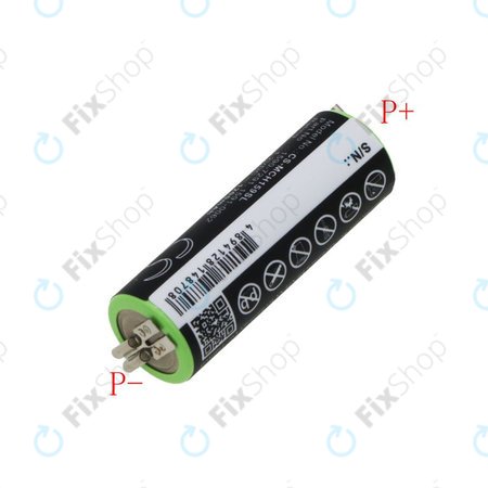 Akkumulátor Moser Chromini 1591, Ermila Bella 1590, 1200mAh, Ni-MH, 1.2V, 1590-7291, HQ