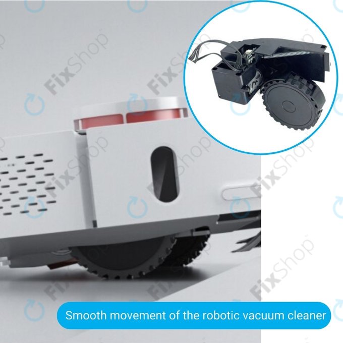 Roidmi EVE Plus - Kerék Motorral (Bal) (Fekete)