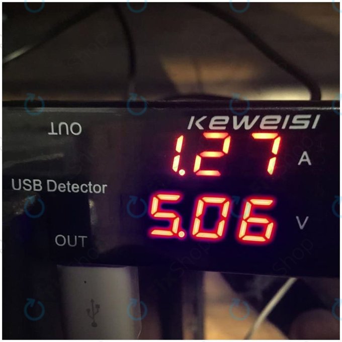 Keweisi - USB Töltőguru, USB Teszter (IN/OUT)