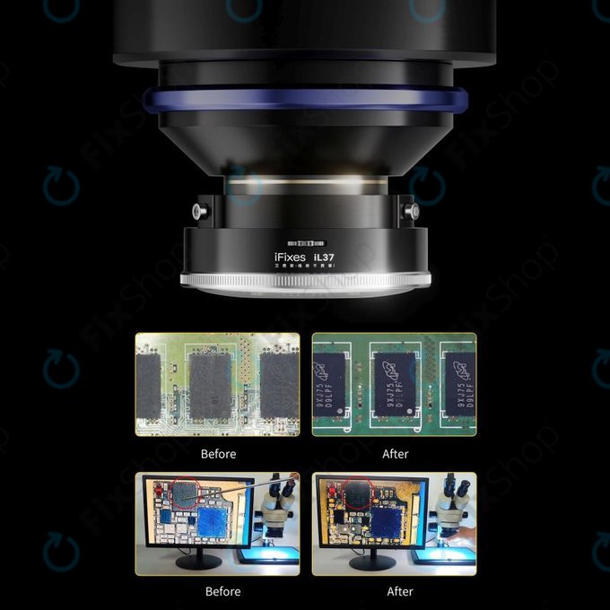 iFixes iL37 - Polarizált LED mikroszkópos gyűrűs fény