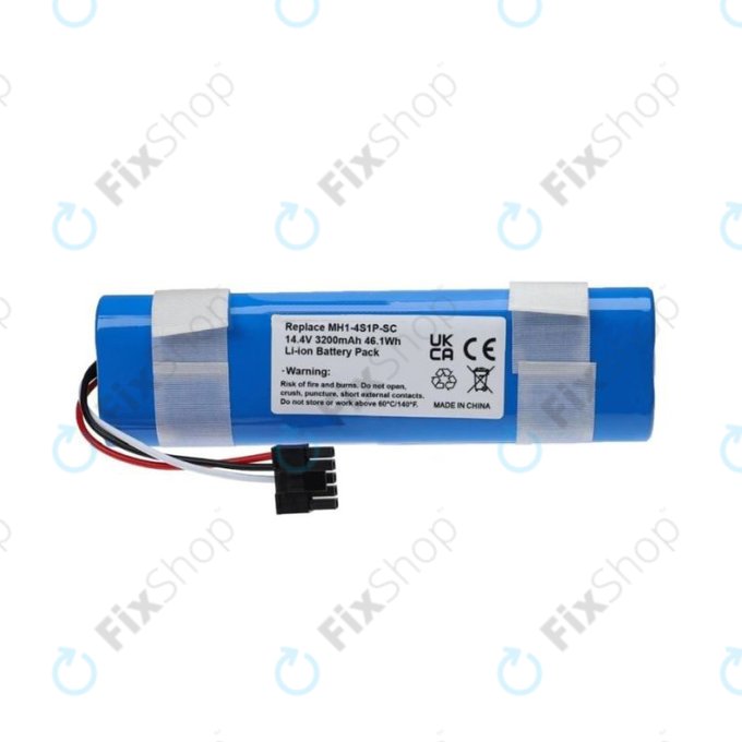 Xiaomi Mi Robot Vacuum Mop Pro (P), 2 (Mijia 2C), Viomi V2 Pro, Proscenic LDS M7 - Akkumulátor STYJ02YM, MH1-4S1P-SC Li-Ion 14.8V 3400mAh