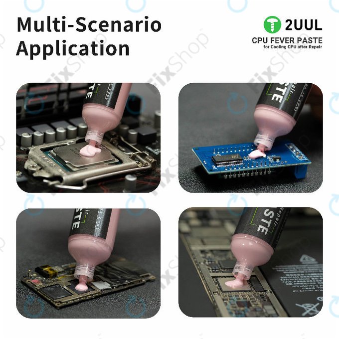 CPU hővezető paszta, 2UUL SC10, 50g