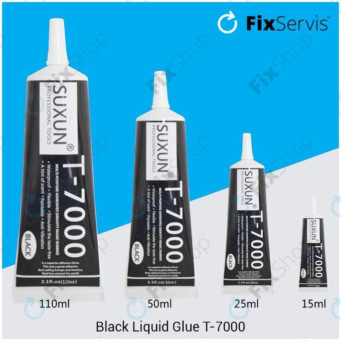 Adhesive Ragasztó T-7000 - 15ml (Fekete)