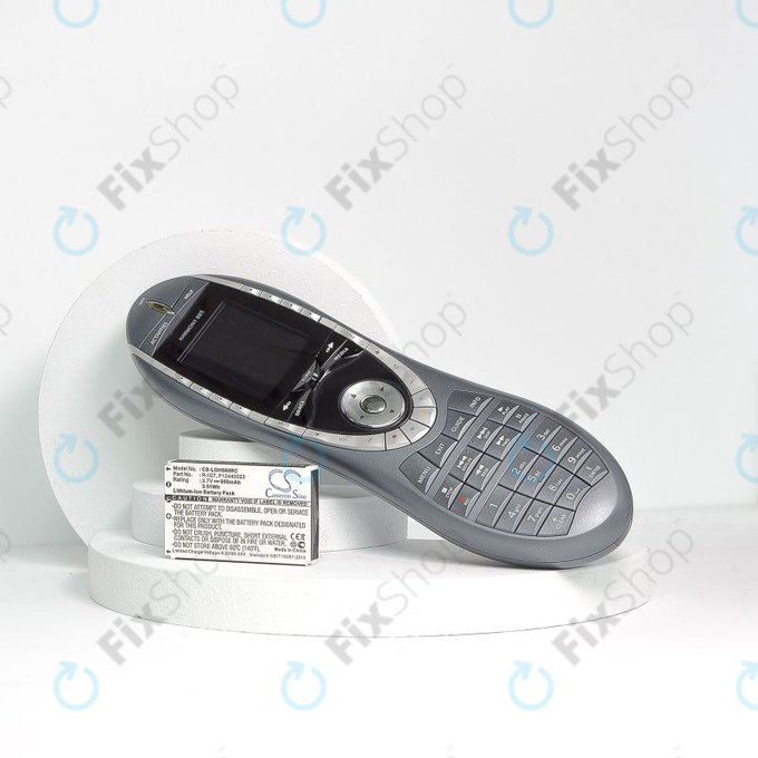 Akkumulátor Logitech Harmony 720, 780, 880, 890, 900, 950mAh, Li-Ion, 3.7V, R-IG7, HQ