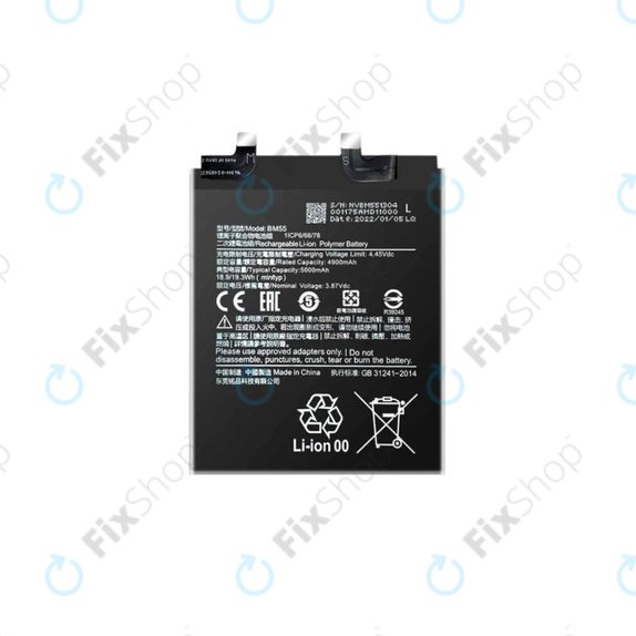 Xiaomi Mi 11 Ultra - Akkumulátor BM55 5000mAh
