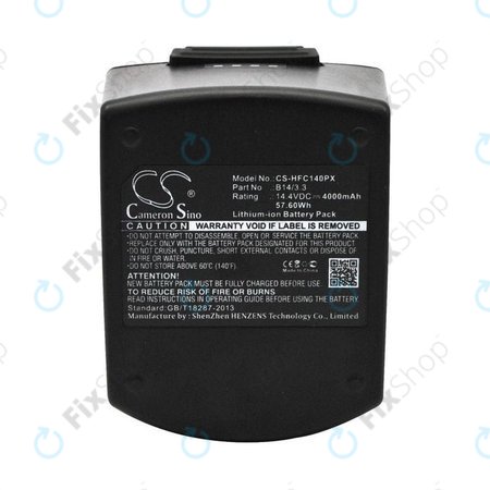 Akkumulátor Hilti SFC14-A, SFH140A, 4000mAh, Li-Ion, 14.4V, B14/3.3, HQ