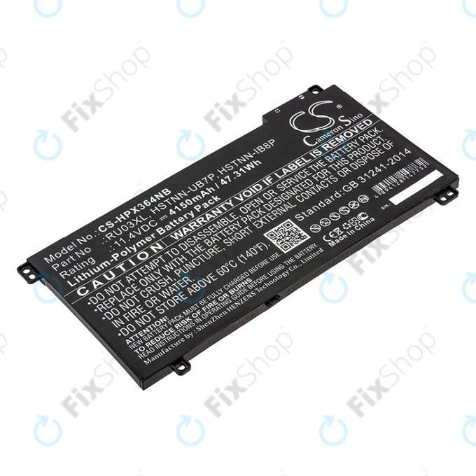 Akkumulátor HP ProBook x360 440 G1, x360 11 G3, 4150mAh, Li-Pol, 11.4V, HSTNN-UB7P, HQ