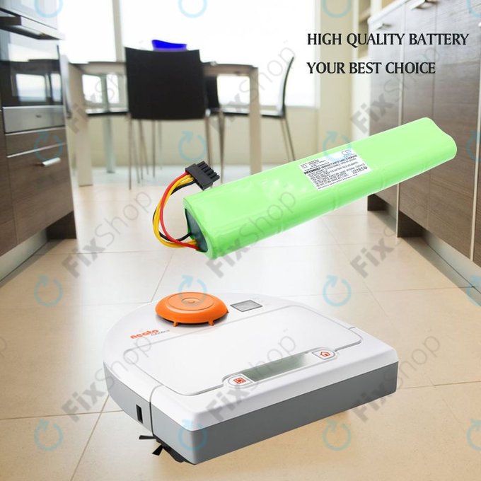 Akkumulátor Neato Botvac 70, 75, 80, 85, 2000mAh, Ni-MH, 12V, NX2000SCx10, HQ