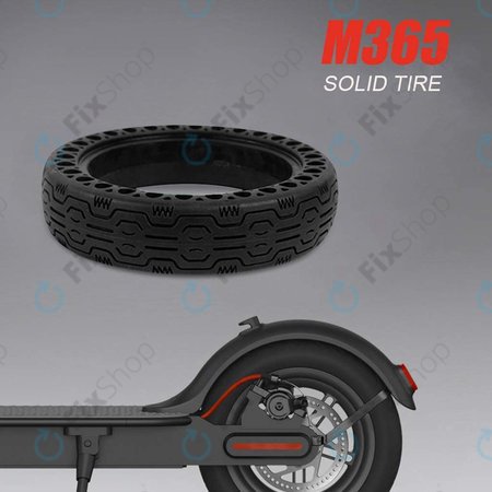 Xiaomi Mi Electric Scooter 1S, 2 M365, Essential, Pro, Pro 2 - Tartós, Teljes Tubeless Gumiabroncs (2. Típus) (Black)