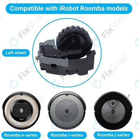 iRobot Roomba e-series, i-series, j-series - Kerék Motorral (Bal)