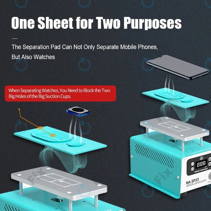 Nasan NA-PAD8 - Szilikon alátét LCD kijelzők szétszereléséhez