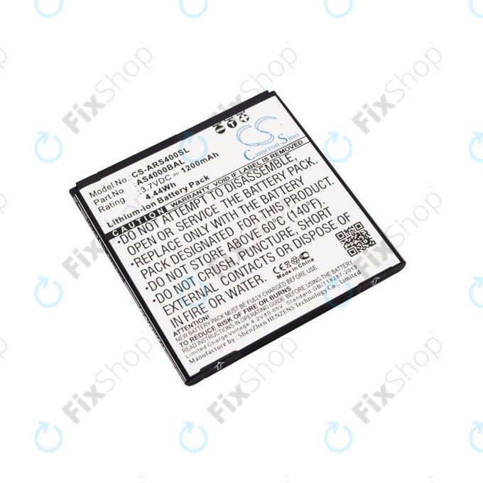 Akkumulátor Aligator S4000 Duo, 1200mAh, Li-Ion, 3.7V, AS4000BAL, HQ