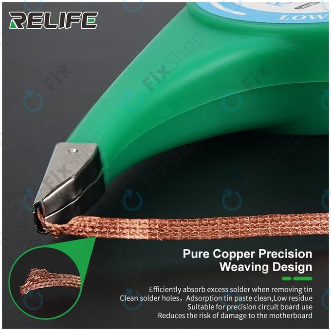 Relife RL-1520 - Powerful Soldering Wick (1,5 mm)