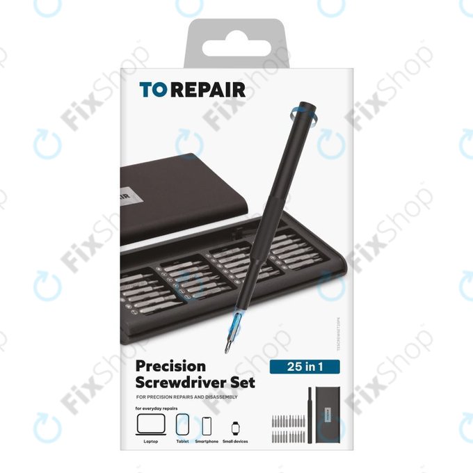 SBS - Precíziós csavarhúzó készlet mágneses markolattal 25 az 1-ben