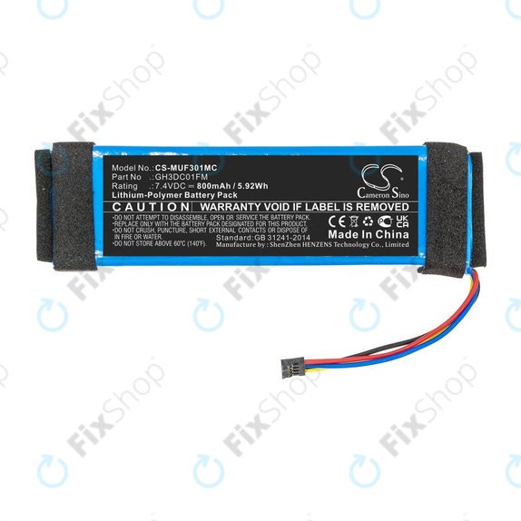 Akkumulátor Xiaomi Fimi Palm, 800mAh, Li-Pol, 7.4V, GH3DC01FM, HQ