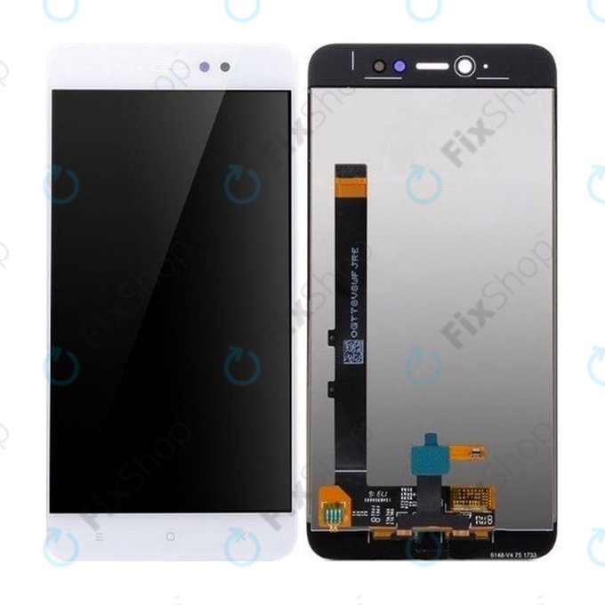 Xiaomi Redmi Note 5A - LCD Kijelző + Érintőüveg (White) TFT