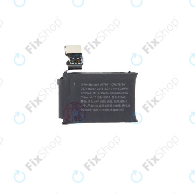 Apple Watch 2 38mm - Akkumulátor A1760 273mAh Refurbished