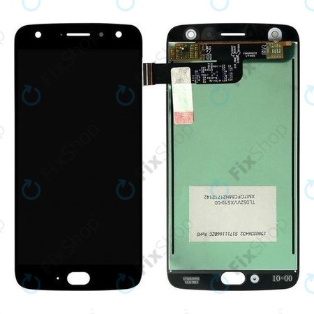 Motorola Moto X4 XT1900 - LCD Kijelző + Érintőüveg (Black) TFT