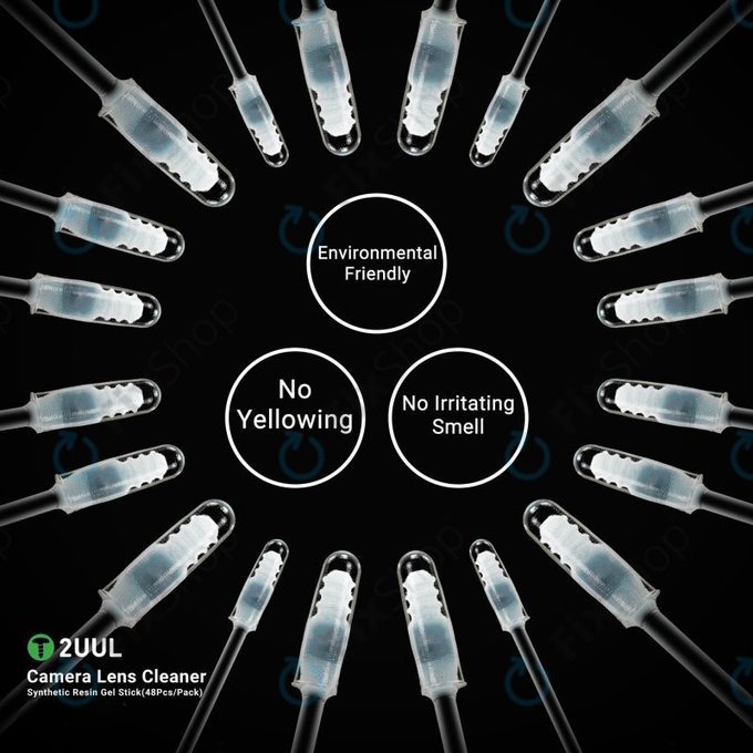 2UUL CL21 - Kamera objektív tisztító pálcikák (48 db)