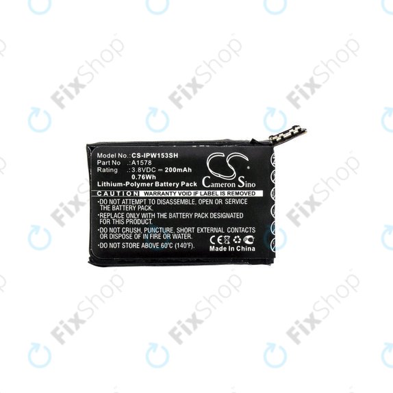 Apple Watch 1 38mm - Akkumulátor A1578 200mAh HQ