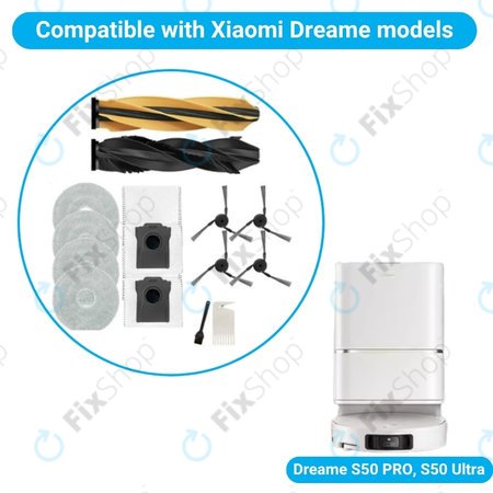 Xiaomi Dreame S50 PRO, S50 Ultra - Komplett kiegészítő készlet
