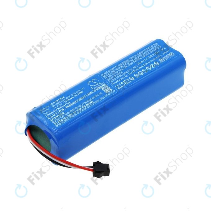 Xiaomi Roidmi EVE Plus, Viomi, Lydsto, Proscenic, Tefal - Akkumulátor NR18650 M26-4S2P, SUN-INTE-181, H18650CH-4S2P Li-Ion 14.4V 6700mAh HQ